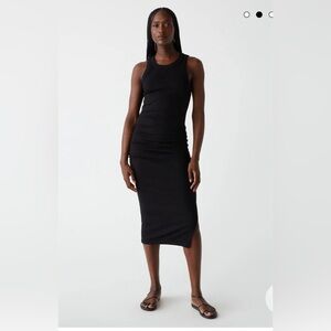 Michael Stars Wren Ribbed Midi dress